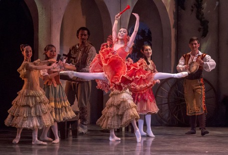 Ballet San Jose Soloist Junna Ige as Kitri. Photo by Robert Shomler.